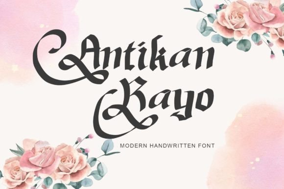 Antikan Rayo: A Blackletter Font for Modern, Elegant Projects