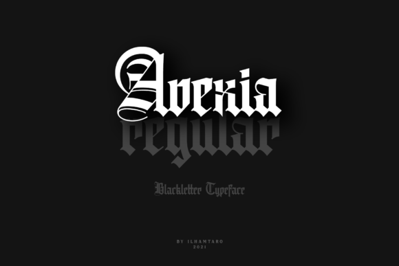 Avexia: Bold Blackletter for Modern Branding