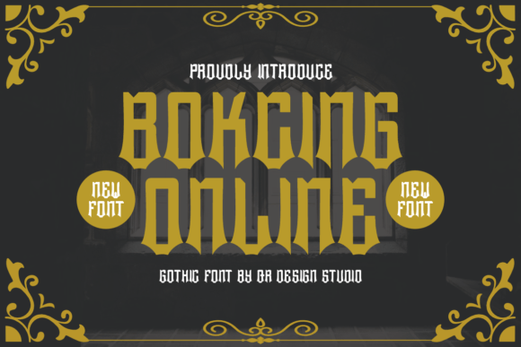 Bokcing Online: Where Bold Blackletter Meets Modern Projects
