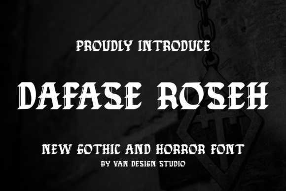 Dafase Roseh: Bold Blackletter for Modern Design
