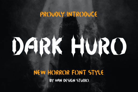 Dark Huro: A Blackletter Font for Modern, Magical Design