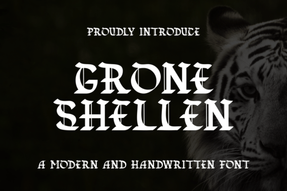 Grone Shellen: The Bold Blackletter for Modern Impact
