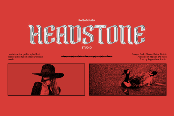 Headstone: A Bold Blend of Classic and Modern Typography