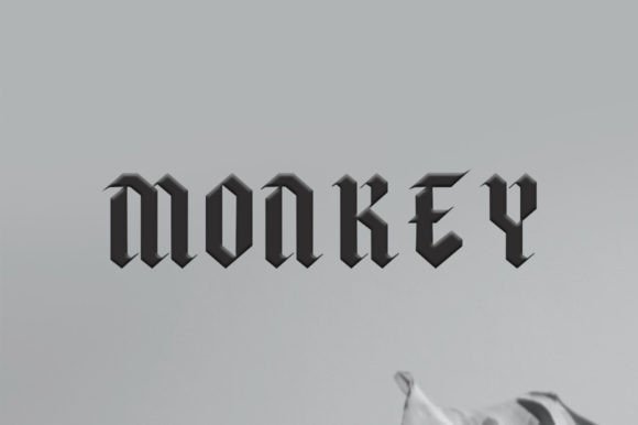 Monkey: A Bold Blackletter for Modern Branding
