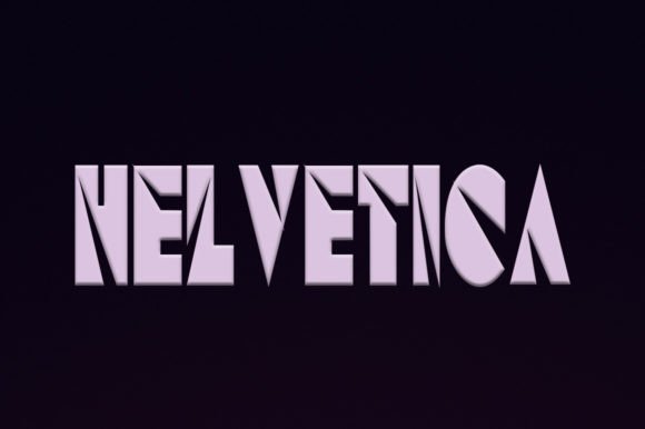 Nelvetica: A Bold Blackletter for Modern Branding