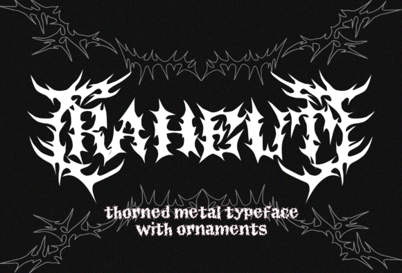 Raheut: Commanding Attention with Bold Blackletter