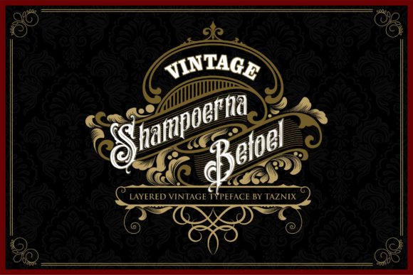 Shampoerna Betoel: The Elegant Blackletter for Modern Design