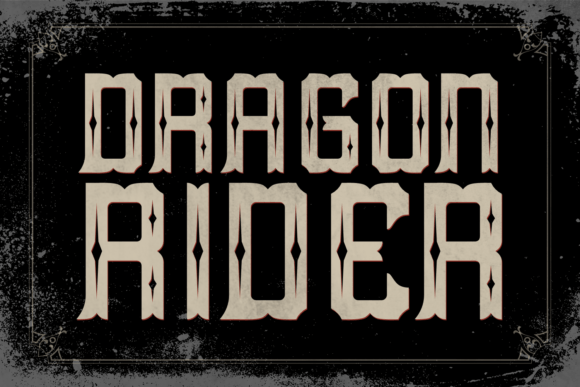Unleashing the Power of the Dragon Rider Font